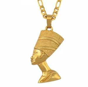 Nefertiti Pendant Necklace